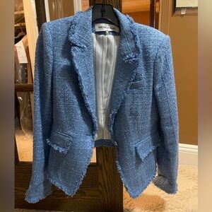 Veronica Beard Dickey blazer blue size 6 stunning material
